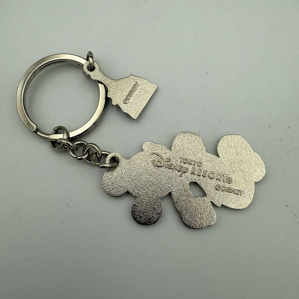 Mickey Mouse Disney Resorts Tokyo Key Chain Keychain Metal Enamel‎